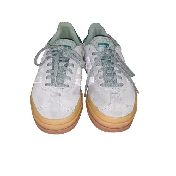 [BUNJANG] Adidas Gazelle Bold Silver Green Sneakers / 아디다스 가젤 볼드 실버그린 230