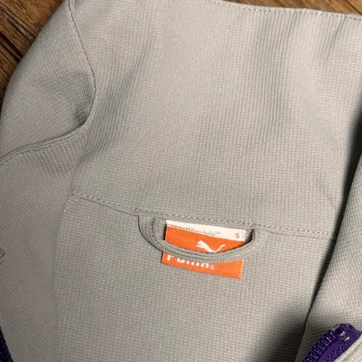 [BUNJANG] Puma Purple Gray Oversized Jersey / [S] 푸마 퍼플 그레이 오버핏 져지