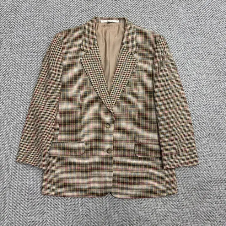 [BUNJANG] Daks Checkered Wool Blazer / 닥스 모직 체크 블레이저 v1669