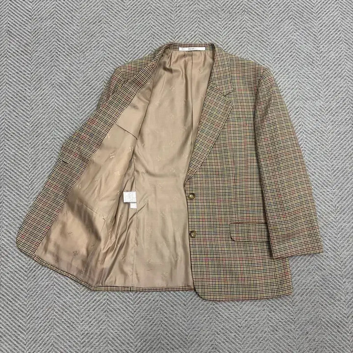 [BUNJANG] Daks Checkered Wool Blazer / 닥스 모직 체크 블레이저 v1669