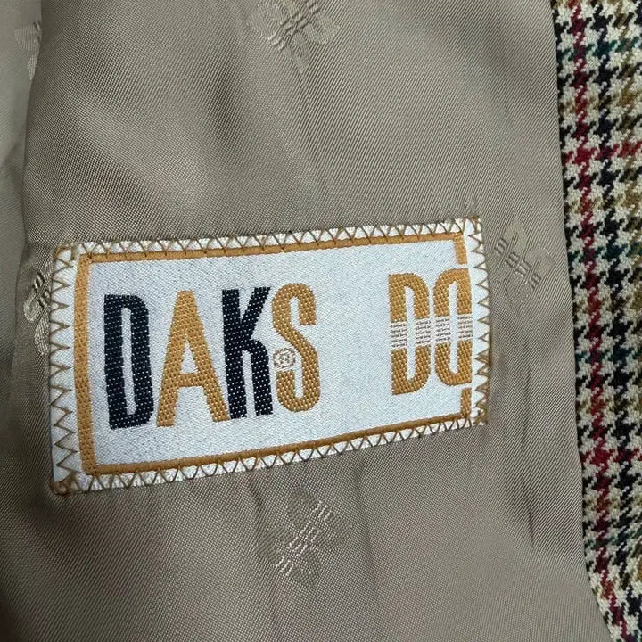 [BUNJANG] Daks Checkered Wool Blazer / 닥스 모직 체크 블레이저 v1669