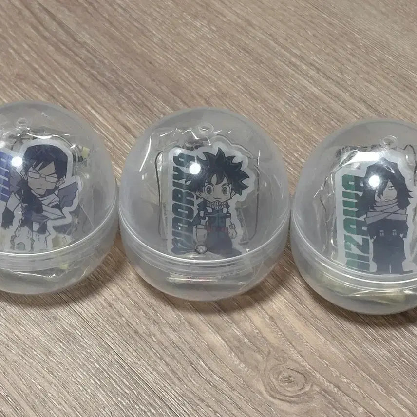 [BUNJANG] My Hero Academia Characters Keyring Bundle Set / 히로아카 가챠 키링 일괄 판매 (이이다 미도리야 아이자와)