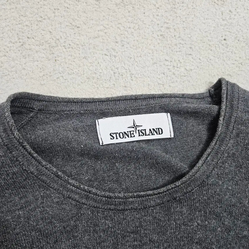 [SOLD OUT] 정품 스톤아일랜드 코튼 니트 L (와펜 미포함)