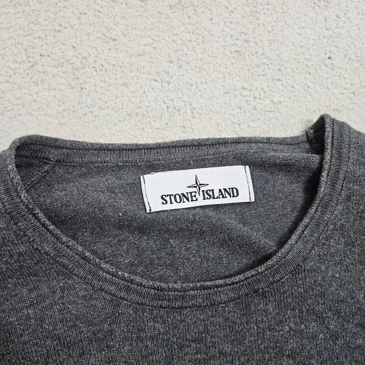 [SOLD OUT] 정품 스톤아일랜드 코튼 니트 L (와펜 미포함)