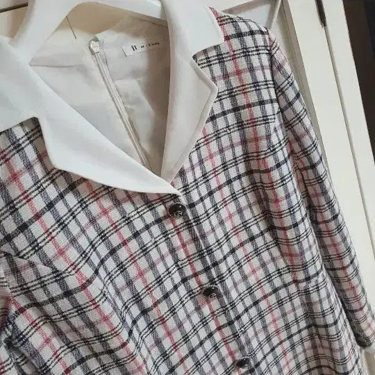 [BUNJANG] It MICHAA Tweed Midi Dress - Size 55 / 잇미샤 트위드 원피스/55