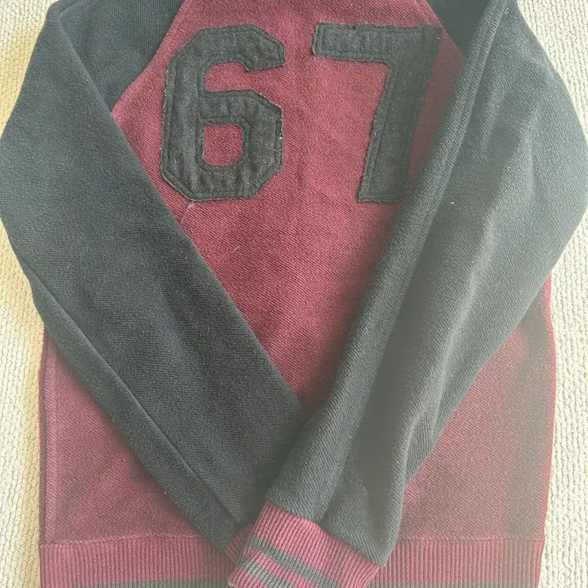 [BUNJANG] Polo Baseball Jacket XS / 폴로 야구잠바 xs