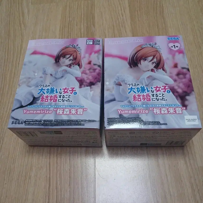[BUNJANG] Sega Yumemirize Akane Sakuramori Figure / 세가 Yumemirize 사쿠라모리 아카네 피규어