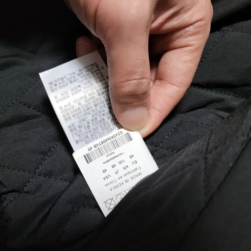 [BUNJANG] Solid Homme Padded Knit Jumper / 솔리드옴므 24fw 패디드 니트 점퍼 48