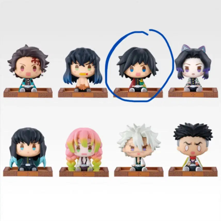 [BUNJANG] Demon Slayer Giyu Tomioka Chokonose Figure / 귀멸의 칼날 토미오카 기유 초코노코 피규어