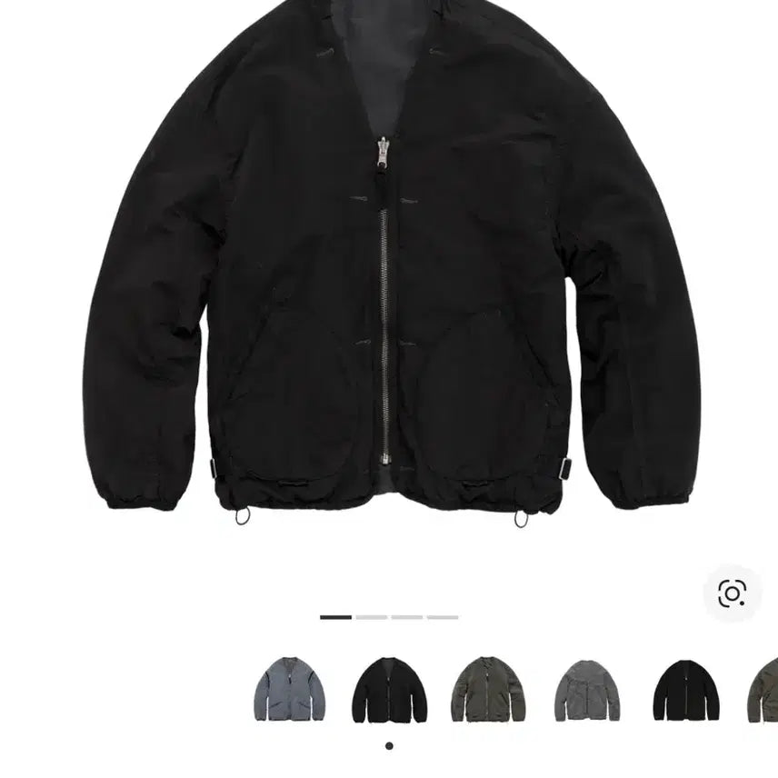 [BUNJANG] Polytelu 25ss Liner Jacket / (3,교환o) 폴리테루 25ss 라이너 자켓 블랙+차콜