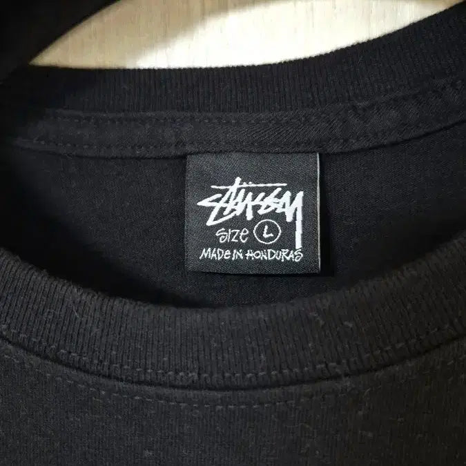 [BUNJANG] Stussy Basic T-Shirt Black L / 스투시 베이직 티셔츠 블랙 L 105