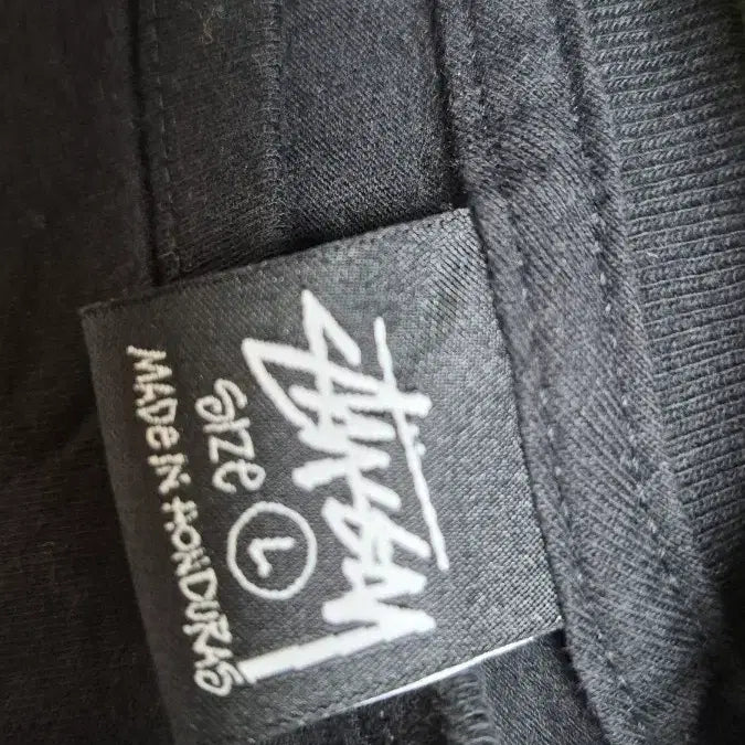 [BUNJANG] Stussy Basic T-Shirt Black L / 스투시 베이직 티셔츠 블랙 L 105