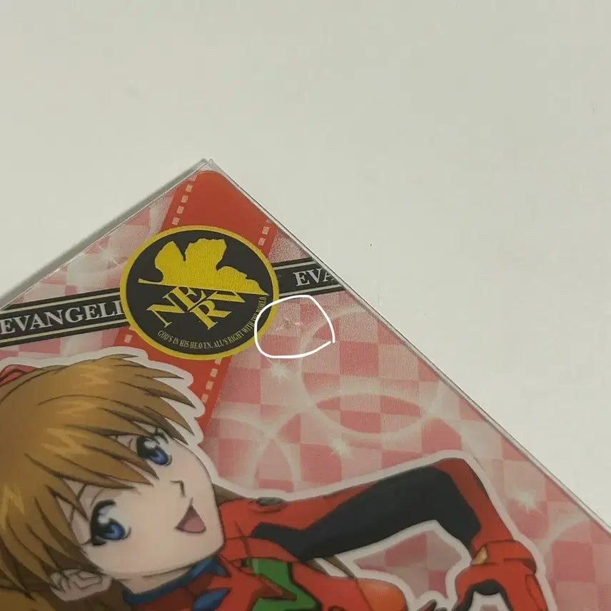 [BUNJANG] Evangelion Asuka Goods Set Figure, Can Badge, Wafer Card / 에반게리온 아스카 굿즈 세트 피규어 캔뱃지 웨하스 카드