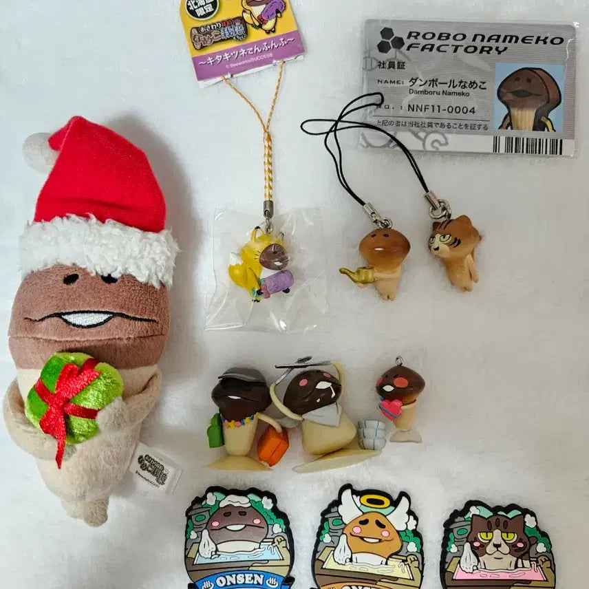 [BUNJANG] Nameko Classic Figure Bundle Set / 나메코 고전인형, 스트랩, 마그넷 등