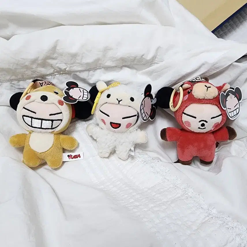 [BUNJANG] Pucca Chef Jung Ji-sun Collaboration Keyring / (정지선 셰프X뿌까 팝업)뿌까 인형 키링 새상품