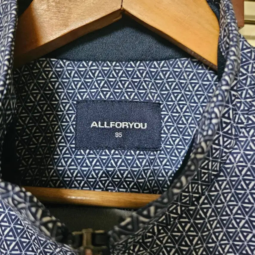 [BUNJANG] ALLFORYOU Patterned Blouson Jacket / ALLFORYOU 패턴 블루종 점퍼 95