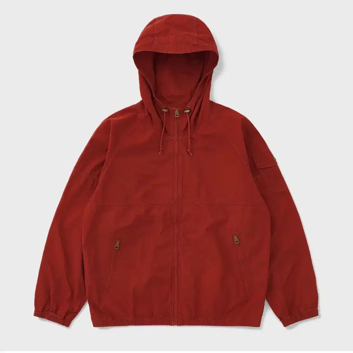 [BUNJANG] Kakis Hooded Jacket Red L / 카키스 후디드 자켓 레드 L