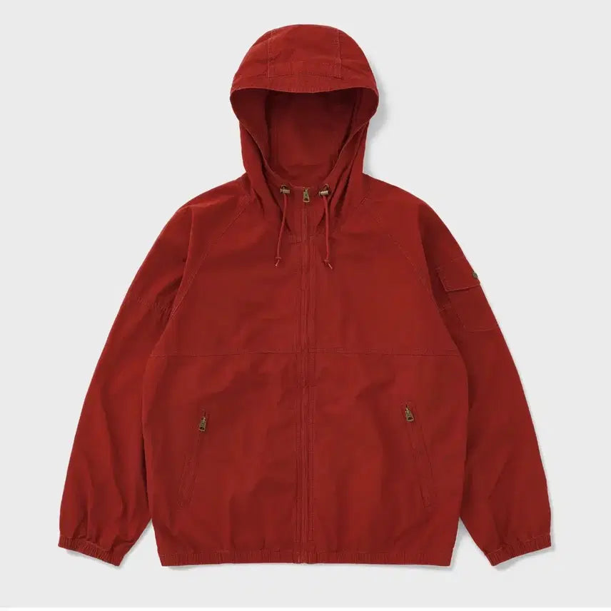 [BUNJANG] Kakis Hooded Jacket Red L / 카키스 후디드 자켓 레드 L
