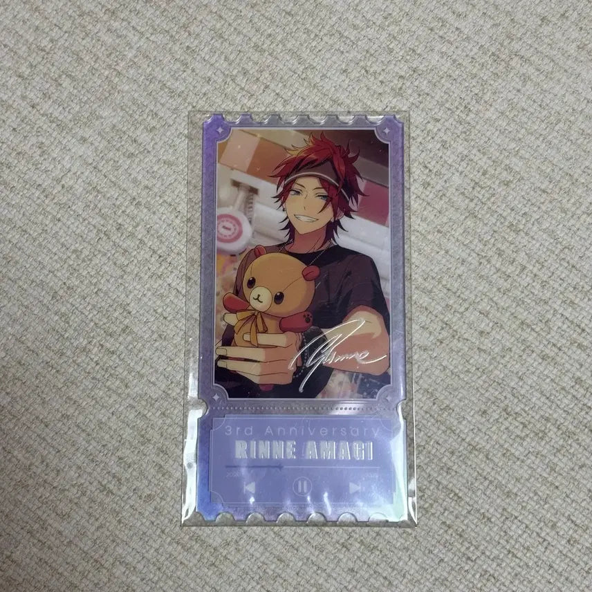 [BUNJANG] Ensemble Stars Rinne Amagi 3rd Anniversary Goods / 앙스타 앙상블스타즈 아마기린네 한스타 3주년 기념 해피에레 증정 굿즈