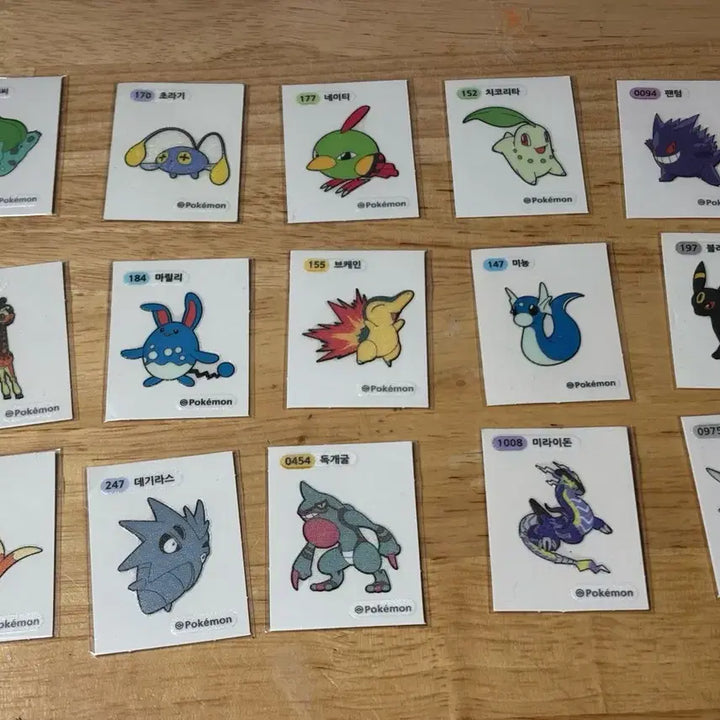 [BUNJANG] Sticker Bundle Set / 띠부씰 일괄