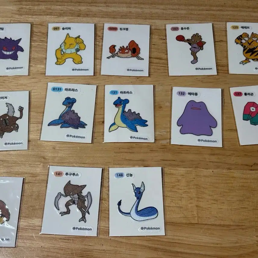 [BUNJANG] Sticker Bundle Set / 띠부씰 일괄