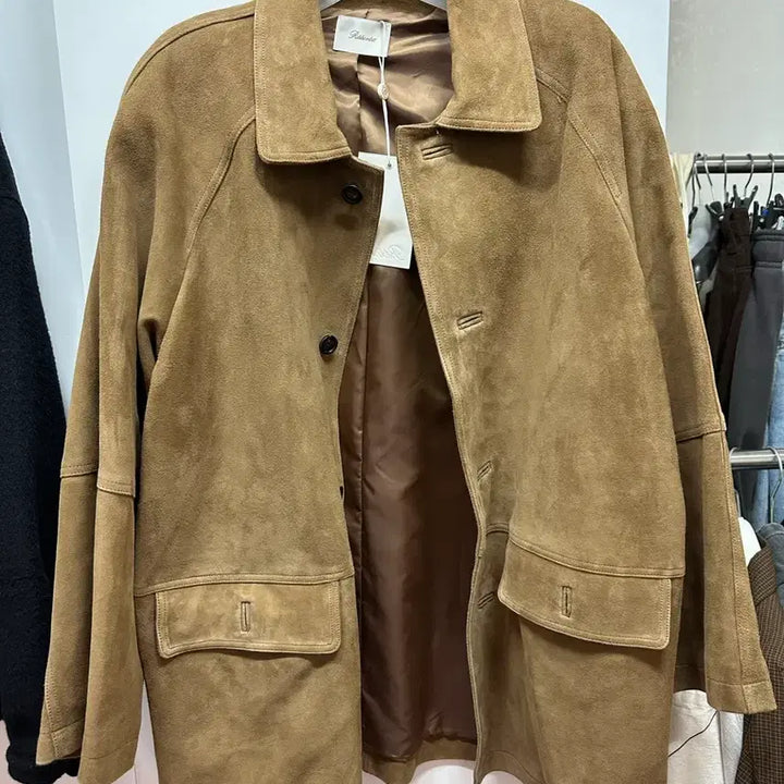 [BUNJANG] Nilsen Suede Ribbon Top / 리본빛 닐슨 스웨이드