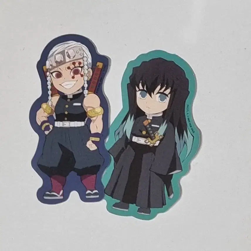 [BUNJANG] Demon Slayer Tengen Uzui Muichiro Tokito POB Sticker / 귀멸의칼날 무한성 특전 스티커 우즈이 텐겐 토키토 무이치로