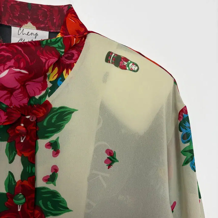 [BUNJANG] Moschino Patterned Shirt / 모스키노 패턴 셔츠
