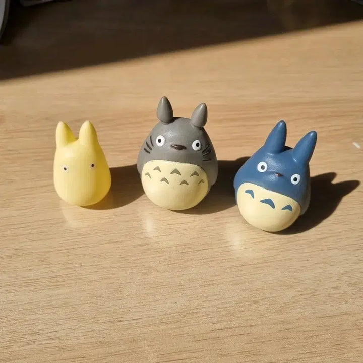 [BUNJANG] Totoro Mini Figure Set (3 Types) / 토토로 미니 피규어 3종 세트