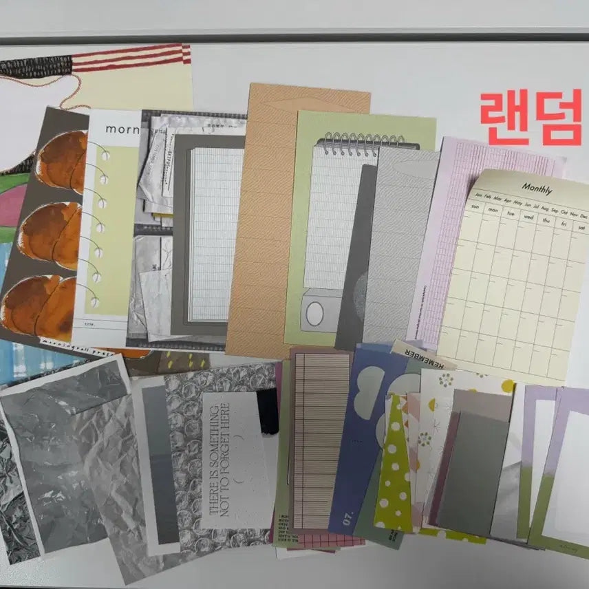 [BUNJANG] DIY Scrapbooking Set / 2번) 다꾸 스크랩 소분세트