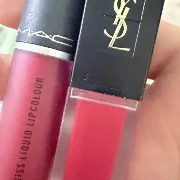 [BUNJANG] MAC & Yves Saint Laurent Lipstick Bundle / 맥 987 입생로랑 201번 제품