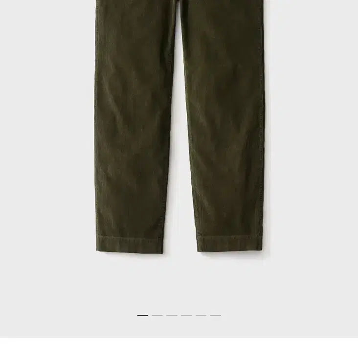 [SOLD OUT] 포터리 코듀로이 와이드 팬츠 카키 2사이즈 새상품