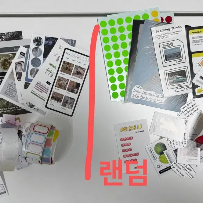 [BUNJANG] DIY Scrapbooking Set / 3번) 다꾸 스크랩 소분세트
