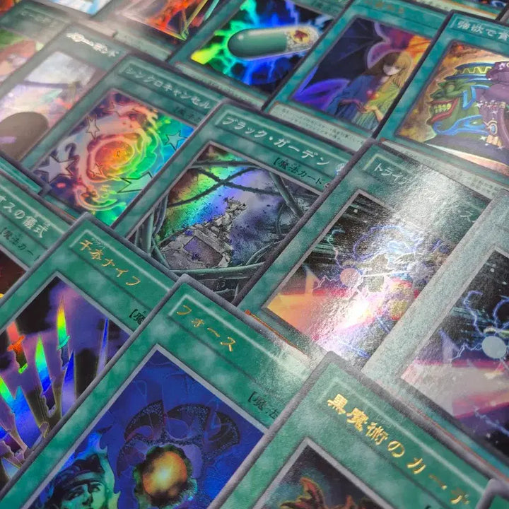 [BUNJANG] Yu-Gi-Oh! Japanese Version Magic Card Set / 유희왕 일본판 마법카드 사진 전부 세트
