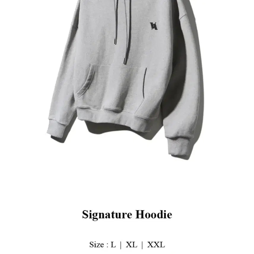 [BUNJANG] Double Check Grey Hoodie / 공용) 후드집업(짚) L그레이회색 더블체크 Double Check