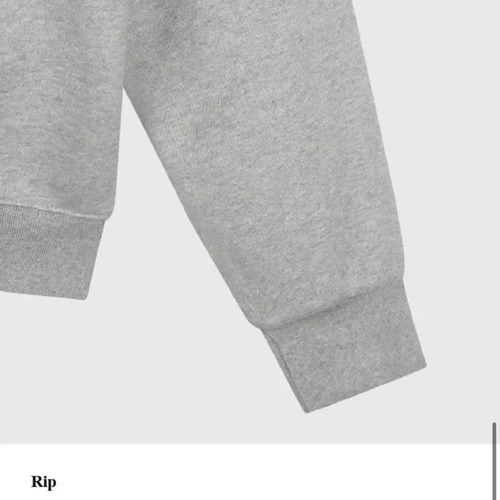 [BUNJANG] Double Check Grey Hoodie / 공용) 후드집업(짚) L그레이회색 더블체크 Double Check