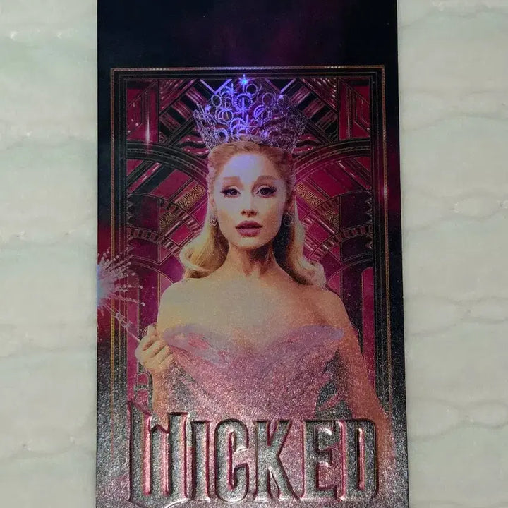 [BUNJANG] Ariana Grande Glinda Wicked Original Megabox Ticket / 아리아나 그란데 글린다 위키드 메가박스 오리지널 티켓 오티