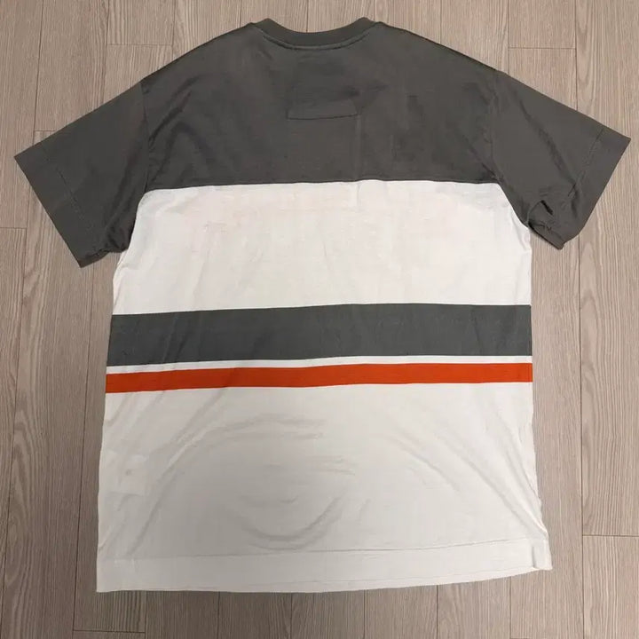 [BUNJANG] Givenchy Embroidered T-shirt - Gray/Orange - Men's / 지방시 반팔 티셔츠 S