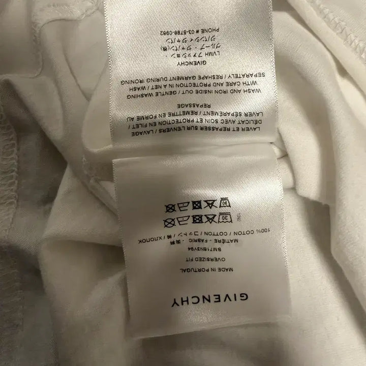 [BUNJANG] Givenchy Embroidered T-shirt - Gray/Orange - Men's / 지방시 반팔 티셔츠 S