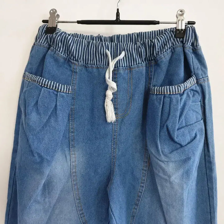 [BUNJANG] Banding Denim Pants / 밴딩 데님 팬츠 청바지 Free