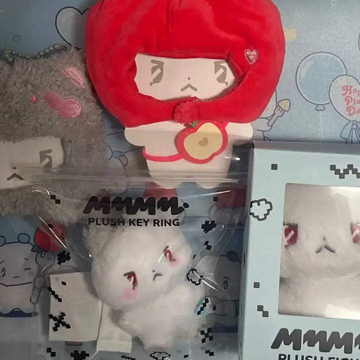 [BUNJANG] PLAVE MMORPG Doll Keyring Bundle Set / 플레이브 므모 인형 키링 모자 원가 이하 일괄