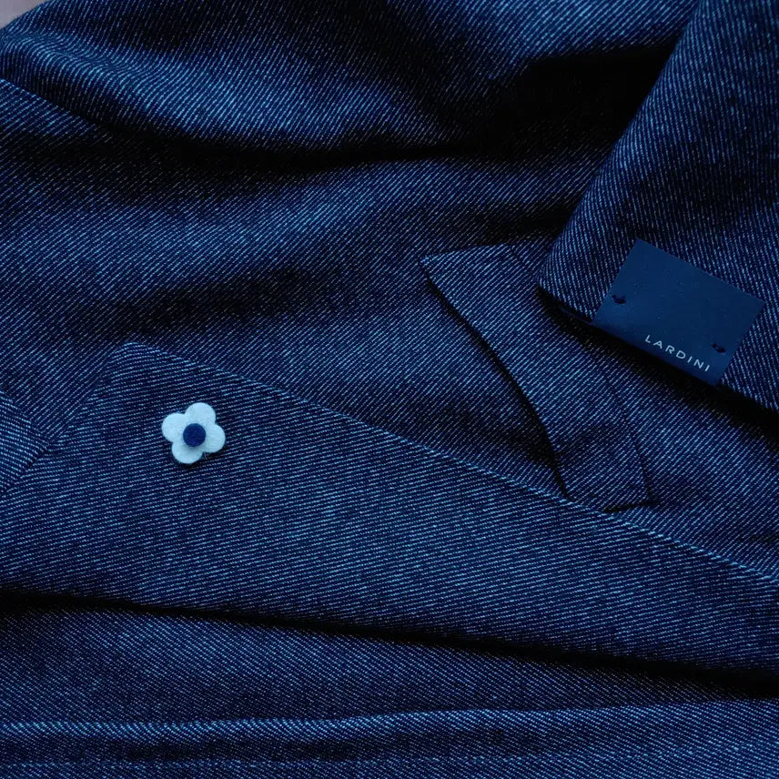 [BUNJANG] Lardini Denim Coat / 라르디니 데님 코트