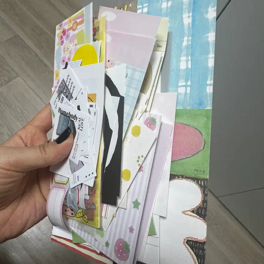 [BUNJANG] Cute Diary Deco Split Set / 4번) 캐릭터 귀여운 다꾸 소분세트