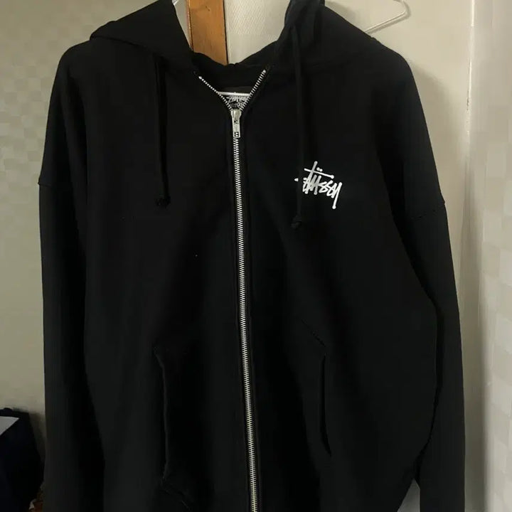 [BUNJANG] Stussy Basic Hoodie Zip-up XL / 스투시 베이직 후드집업 XL 1회착