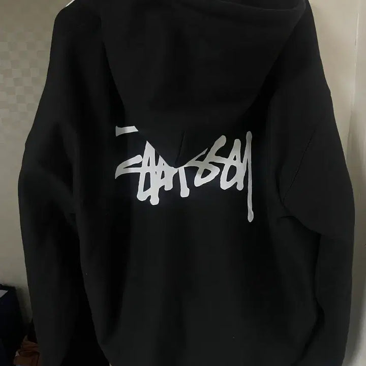 [BUNJANG] Stussy Basic Hoodie Zip-up XL / 스투시 베이직 후드집업 XL 1회착