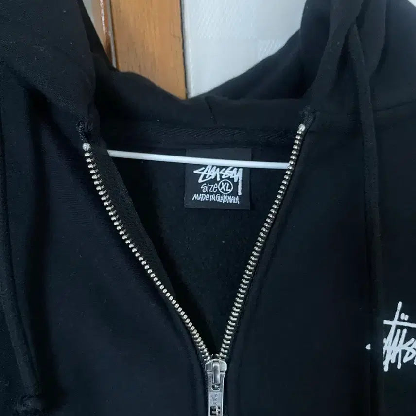 [BUNJANG] Stussy Basic Hoodie Zip-up XL / 스투시 베이직 후드집업 XL 1회착