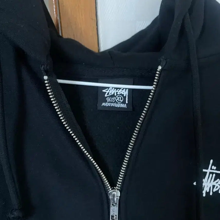 [BUNJANG] Stussy Basic Hoodie Zip-up XL / 스투시 베이직 후드집업 XL 1회착