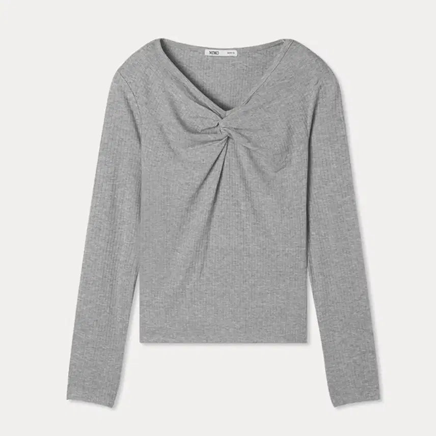 [BUNJANG] MIXXO Twisted Long Sleeve T-shirt / 미쏘 꼬임긴팔티셔츠 (새상품)