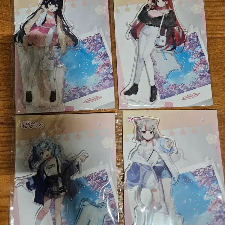 [BUNJANG] Stellive Spring Date Bundle Set Acrylic Stand / 스텔라이브 봄빛 데이트 일괄 판매합니다