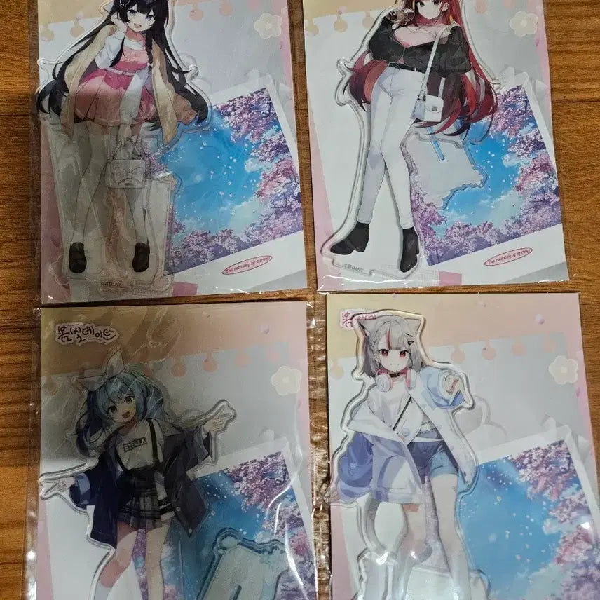 [BUNJANG] Stellive Spring Date Bundle Set Acrylic Stand / 스텔라이브 봄빛 데이트 일괄 판매합니다